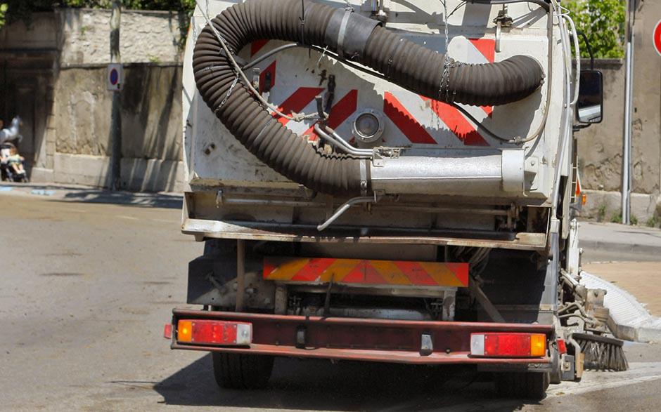 camion assainissement Longnes